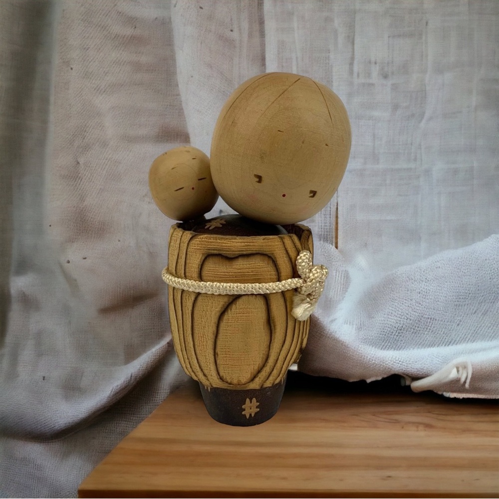 Japanese Creative KOKESHI Doll Vintage SOSAKU